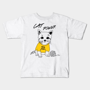 Cat Power Kids T-Shirt